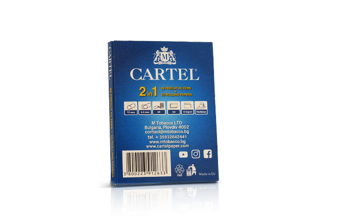 CARTEL FILTERS + PAPERS (2 in 1)